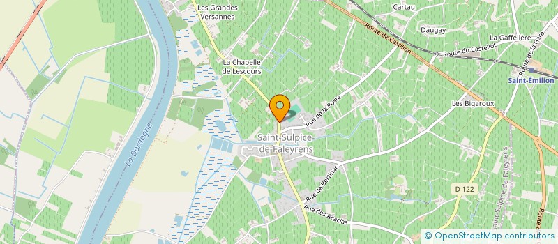 localisation de l'entreprise SCI SOUDA  SAINT-SULPICE-DE-FALEYRENS