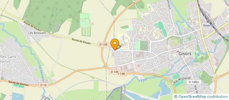localisation de l'entreprise SCI SOUDAY2 à GISORS