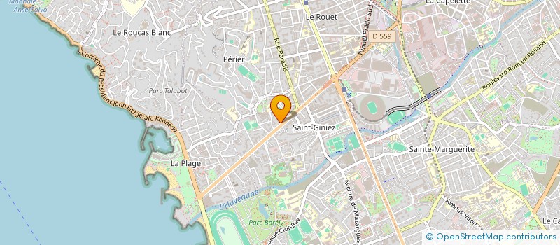 localisation de l'entreprise SCI SOUDE INVESTISSEMENT à MARSEILLE