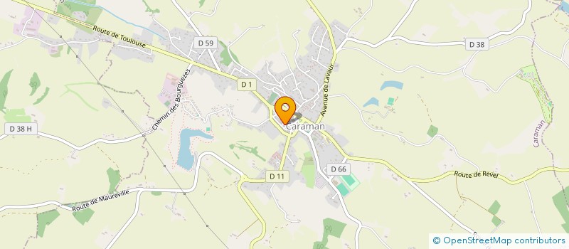localisation de l'entreprise SCI SOUFFLE D'AUTAN  CARAMAN