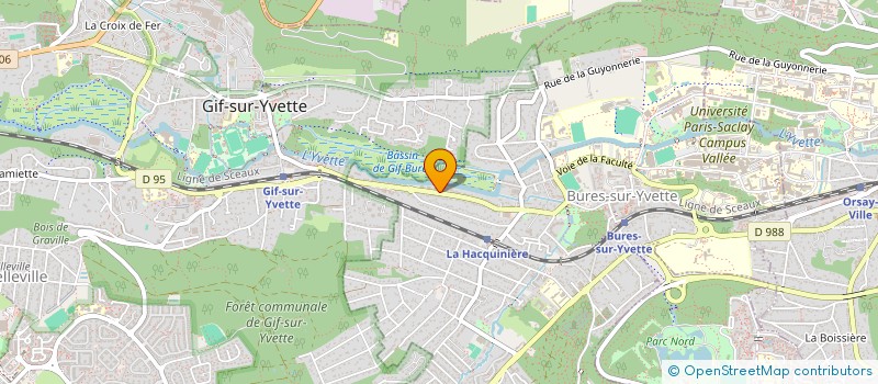 localisation de l'entreprise SCI SOUGINO à BURES-SUR-YVETTE