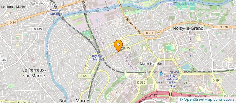 localisation de l'entreprise SCI SOUHA BENZ à NOISY-LE-GRAND