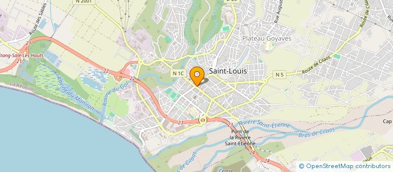 localisation de l'entreprise SCI SOUI MINE  SAINT-LOUIS