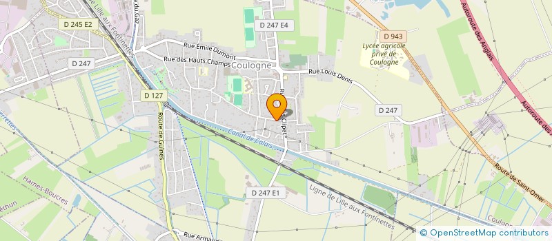 localisation de l'entreprise SCI SOUL & CO  COULOGNE