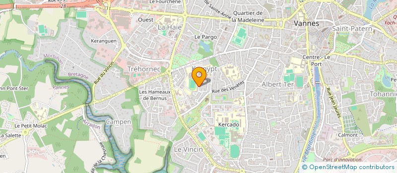 localisation de l'entreprise SCI SOULAM à VANNES