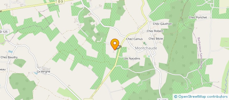 localisation de l'entreprise SCI SOULARD  MONTMERAC