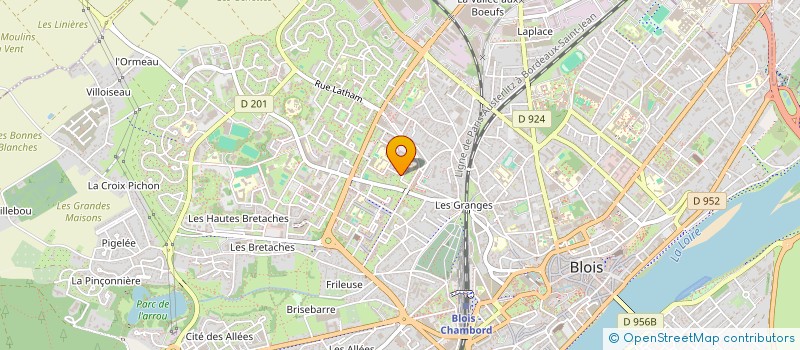 localisation de l'entreprise SCI SOULEF  BLOIS