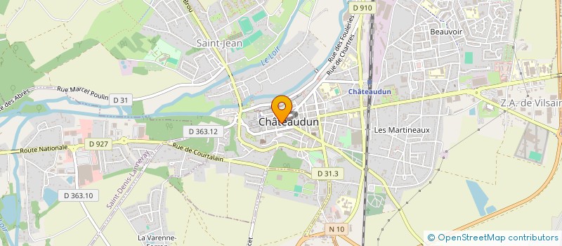 localisation de l'entreprise SCI SOULEIADO à CHATEAUDUN