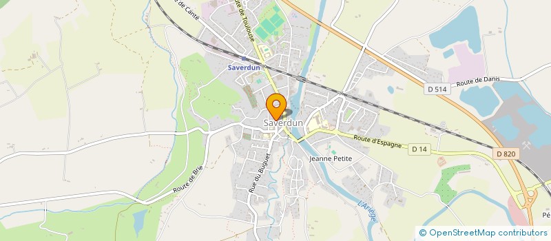 localisation de l'entreprise SCI SOULIE à MONTAUT