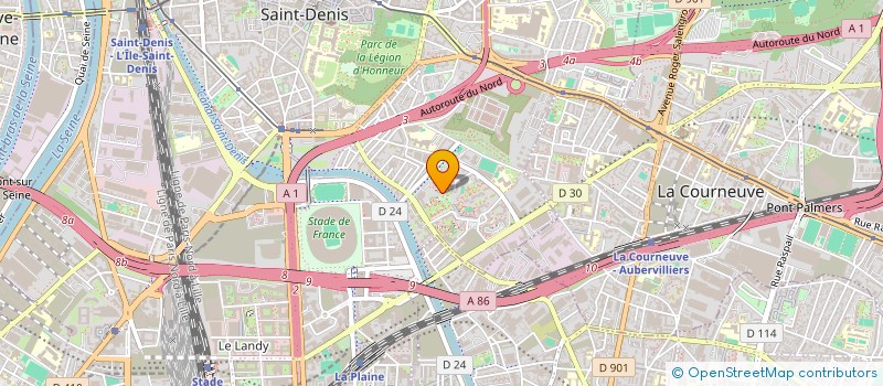 localisation de l'entreprise SCI SOUM  SAINT-DENIS
