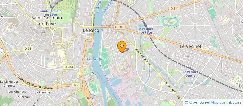 localisation de l'entreprise SCI SOUM  PECQ (LE)