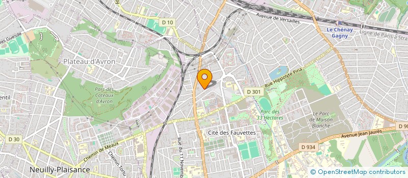 localisation de l'entreprise SCI SOUMATEX IMMO à NEUILLY-SUR-MARNE