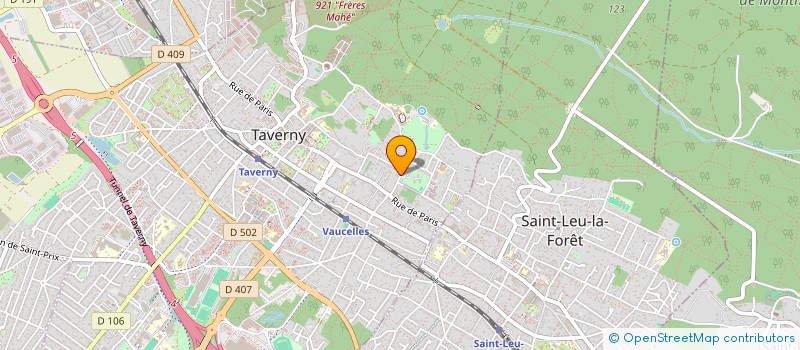 localisation de l'entreprise SCI SOUMIER  TAVERNY