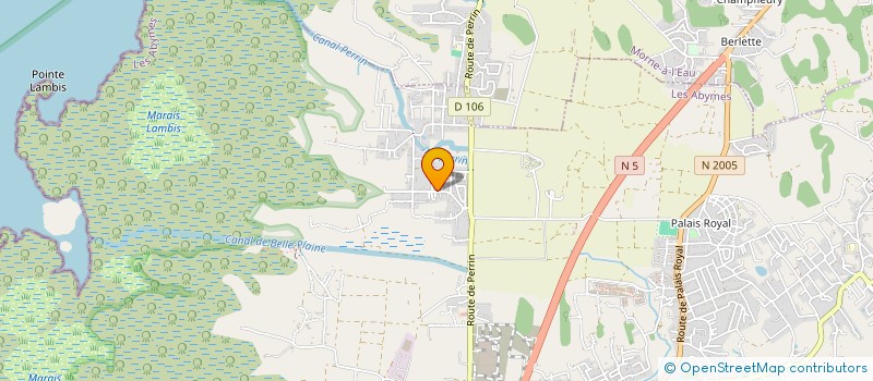 localisation de l'entreprise SCI SOUMOUNE  LES ABYMES