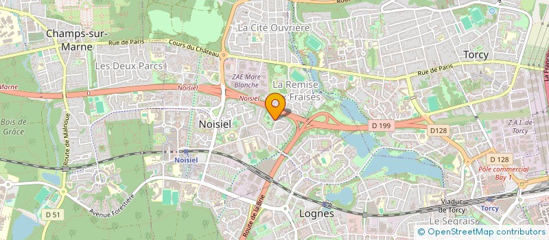 localisation de l'entreprise SCI SOUNE LY  NOISIEL