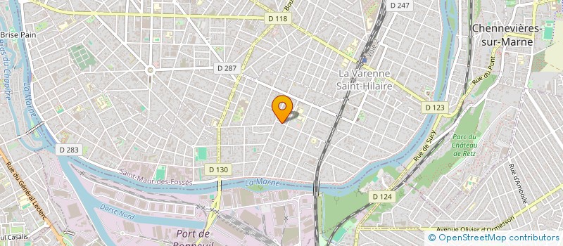 localisation de l'entreprise SCI SOUNET à SAINT-MAUR-DES-FOSSES