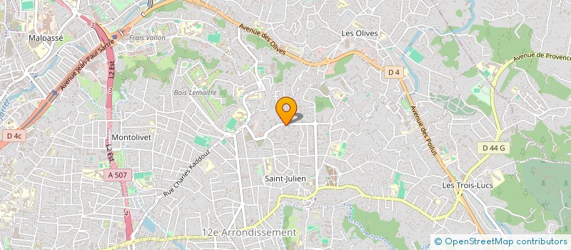 localisation de l'entreprise SCI SOUQO à MARSEILLE