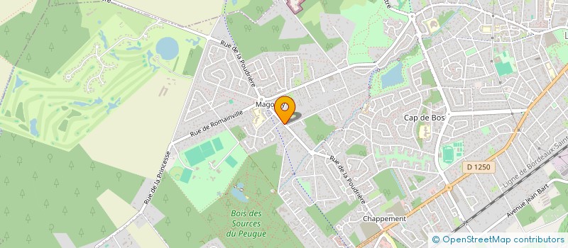 localisation de l'entreprise SCI SOUQUET  PESSAC