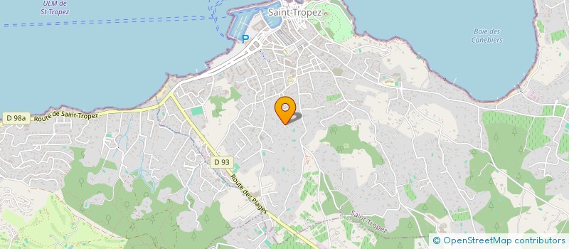 localisation de l'entreprise SCI SOURCE D'AZUR à SAINT-TROPEZ