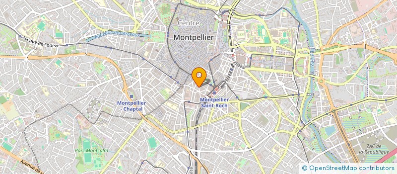 localisation de l'entreprise SCI SOURCE DE BURE à MONTPELLIER