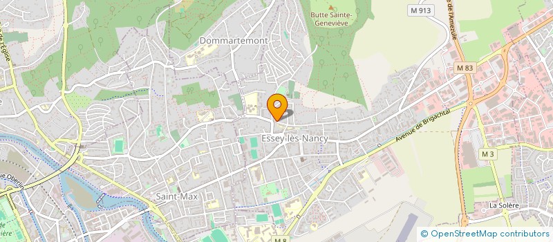 localisation de l'entreprise SCI SOURCE DES MICHOTTES  SAINT-MAX