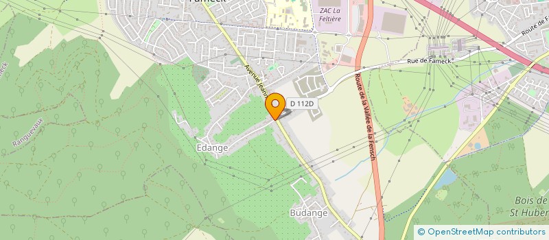 localisation de l'entreprise SCI SOURIWAL  FAMECK