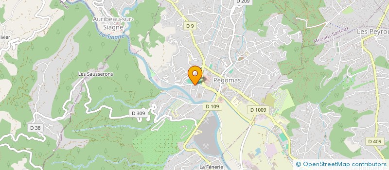 localisation de l'entreprise SCI SOUS BEAL  PEGOMAS