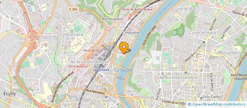 localisation de l'entreprise SCI SOUS L'OLIVIER 07  LYON