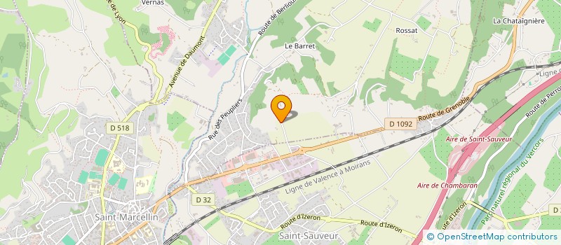 localisation de l'entreprise SCI SOUS LE CHATEAU  MURINAIS