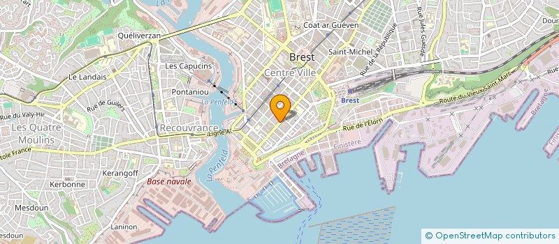 localisation de l'entreprise SCI SOUS LE MARTEAU D IVOIRE à BREST
