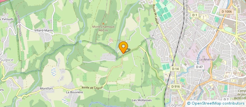 localisation de l'entreprise SCI SOUS LE PHARE à CHAMBERY