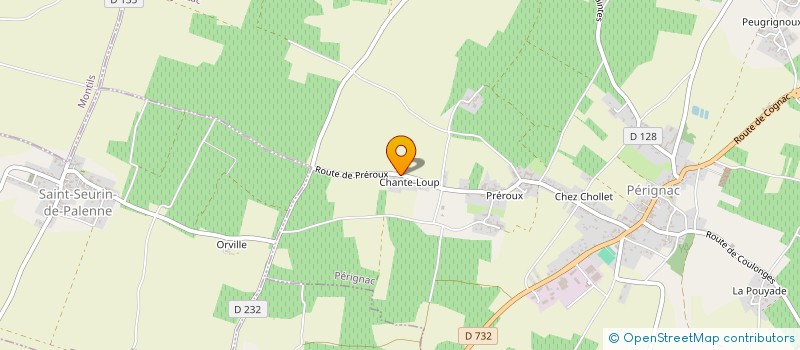 localisation de l'entreprise SCI SOUS LES MURS à PERIGNAC