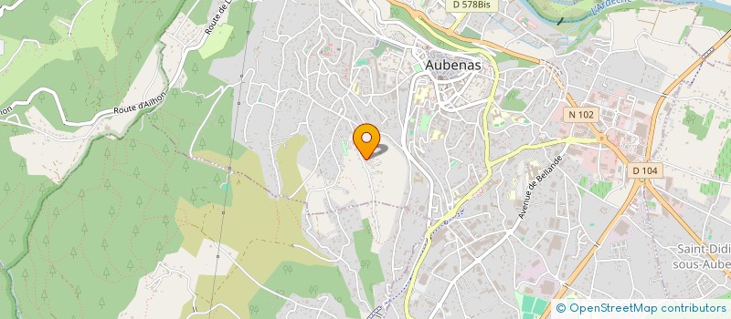 localisation de l'entreprise SCI SOUS LES TOITS DE DANY  SAINT-ETIENNE-DE-FONTBELLON