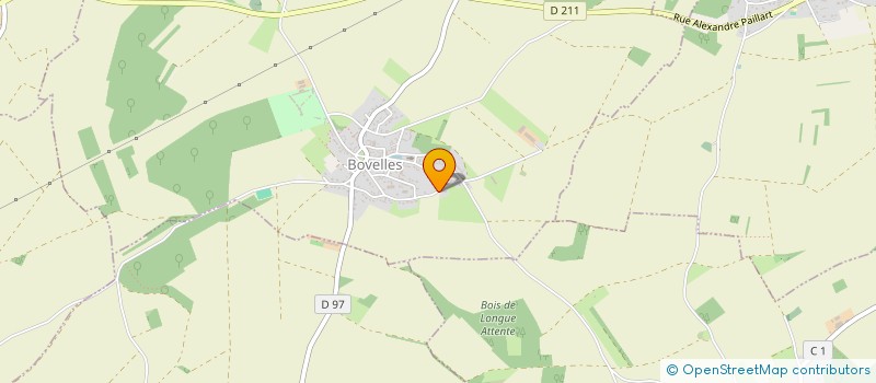 localisation de l'entreprise SCI SOUS LES VIGNES  BOVELLES