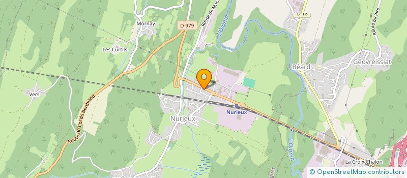 localisation de l'entreprise SCI SOUS MATONAX  NURIEUX-VOLOGNAT