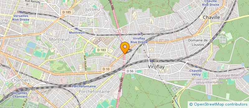 localisation de l'entreprise SCI SOUSA  VIROFLAY