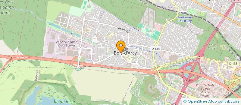 localisation de l'entreprise SCI SOUSA PATRIMONIA  BOIS-D'ARCY