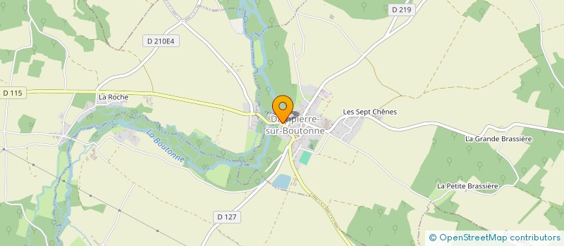 localisation de l'entreprise SCI SOUSIQUE  DAMPIERRE-SUR-BOUTONNE