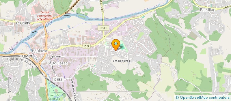 localisation de l'entreprise SCI SOUSSAIN  CHAMPCEVINEL