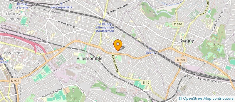 localisation de l'entreprise SCI SOUSSAN à VILLEMOMBLE