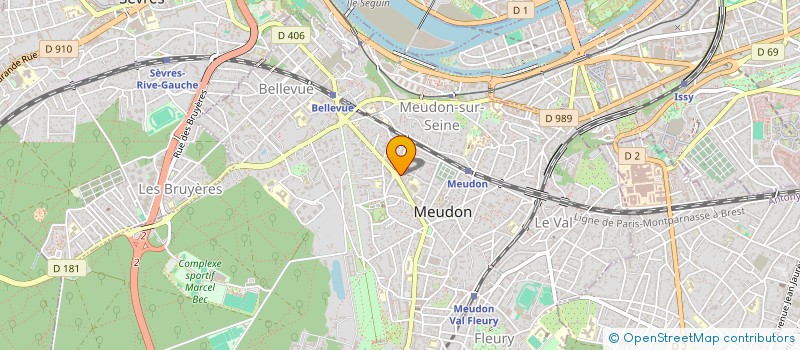 localisation de l'entreprise SCI SOUSSE 40 à MEUDON