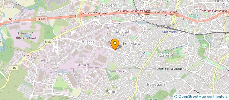 localisation de l'entreprise SCI SOUSSOUY à COLOMIERS