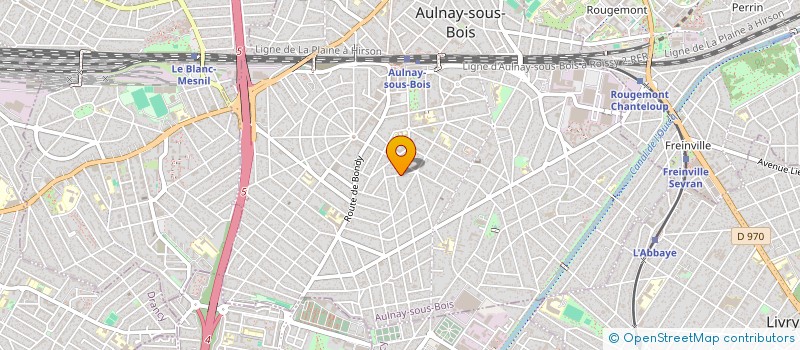 localisation de l'entreprise SCI SOUTO à AULNAY-SOUS-BOIS