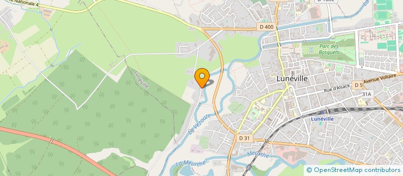 localisation de l'entreprise SCI SOUVAIT  LUNEVILLE