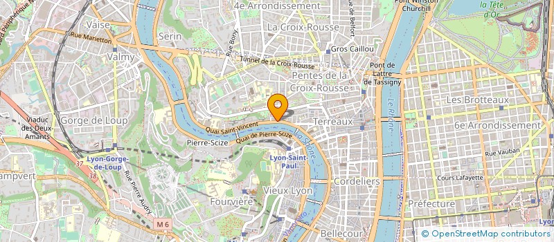 localisation de l'entreprise SCI SOVA à LYON