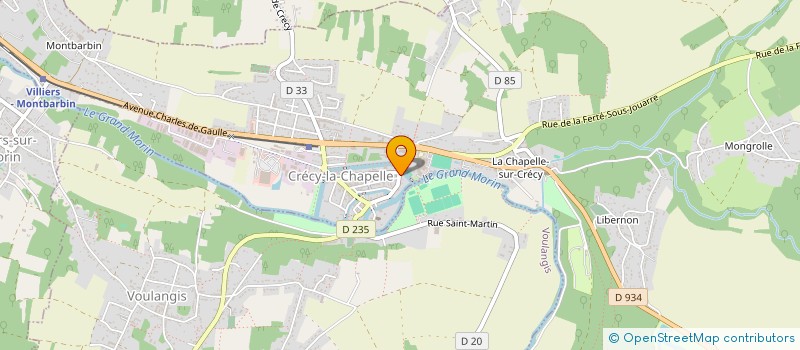 localisation de l'entreprise SCI SOVAL  CRECY-LA-CHAPELLE