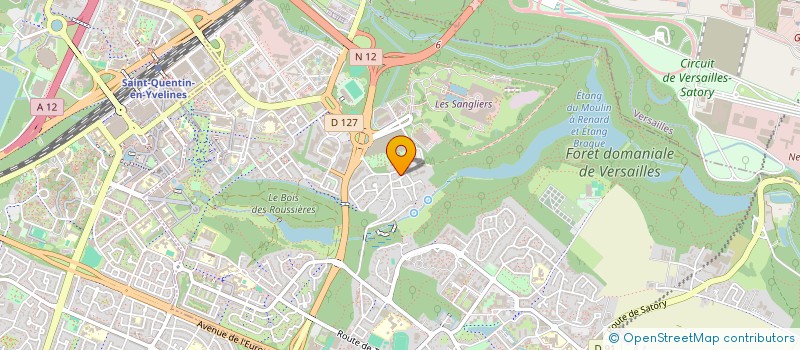 localisation de l'entreprise SCI SOVANY  GUYANCOURT