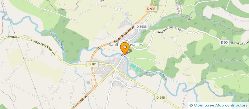 localisation de l'entreprise SCI SOVARURAL  SAULT-DE-NAVAILLES