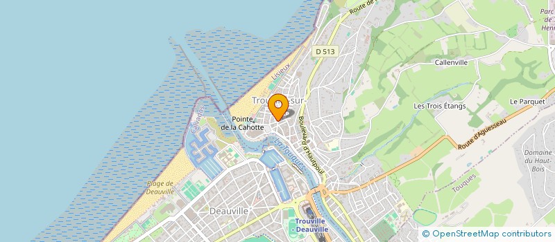 localisation de l'entreprise SCI SOVIB'IMMO à TROUVILLE-SUR-MER