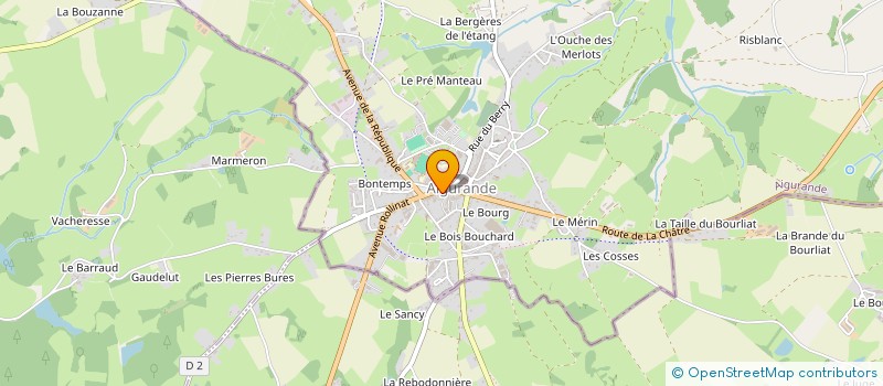 localisation de l'entreprise SCI SOVIC à AIGURANDE